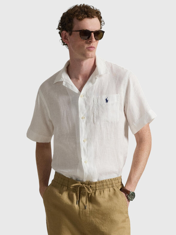 White linen shirt - 1