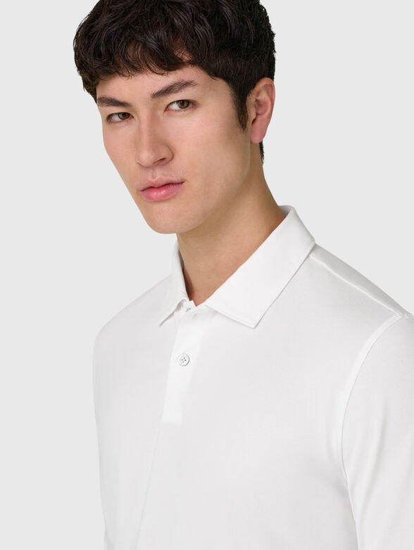 Polo shirt with buttons - 4