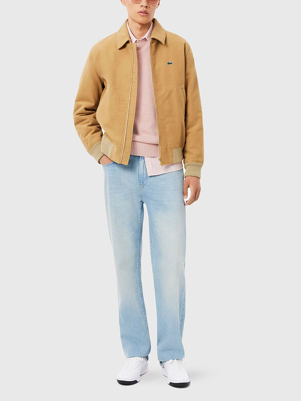 Crew neck green sweater - 2