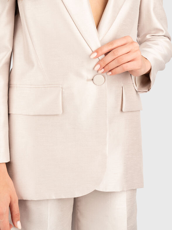 Single-breasted blazer - 4