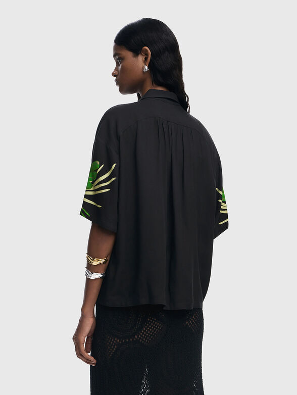 ARTEMISA shirt with tropical print - 2
