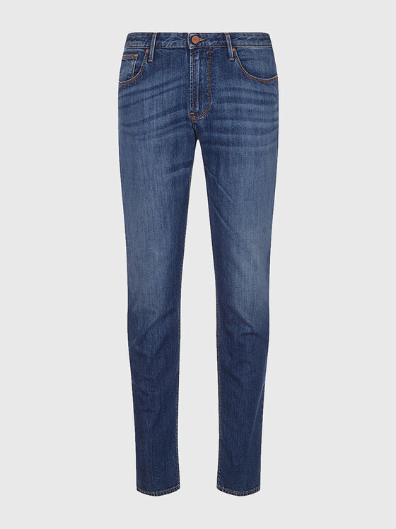 Slim jeans with washed effect - 1