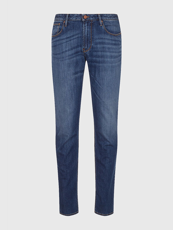 Slim jeans with washed effect - 1