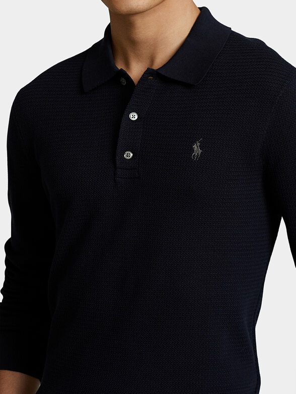 Knitted Polo shirt  - 4