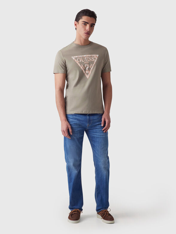 T-shirt with triangular logo - 2