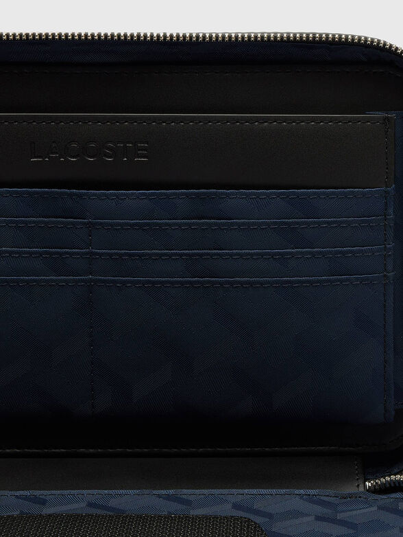 Small leather bag with saffiano effect - 6