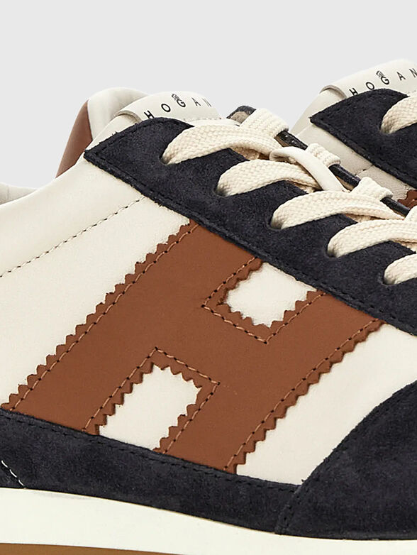 Leather sport shoes - 5