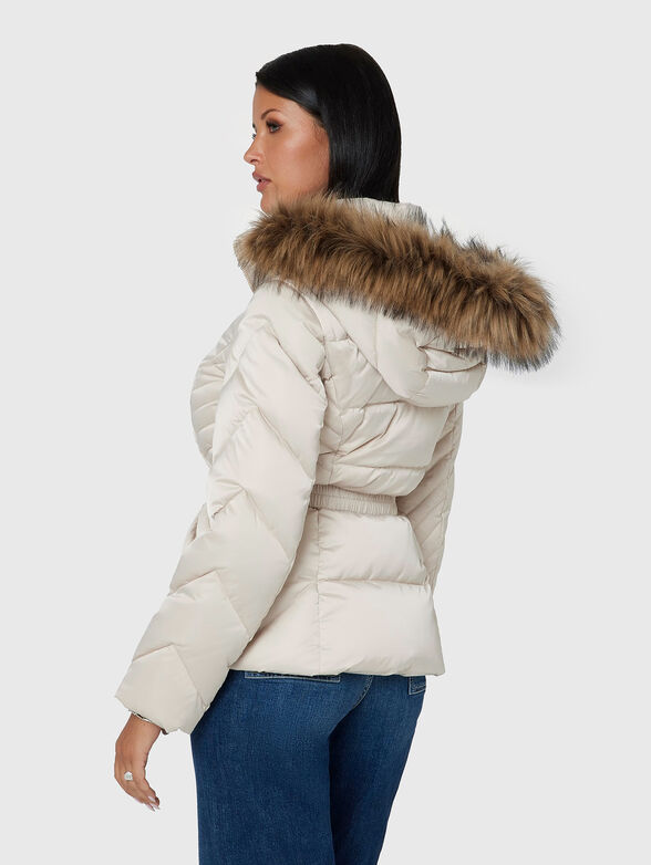 NEW OLGA padded jacket with belt - 3