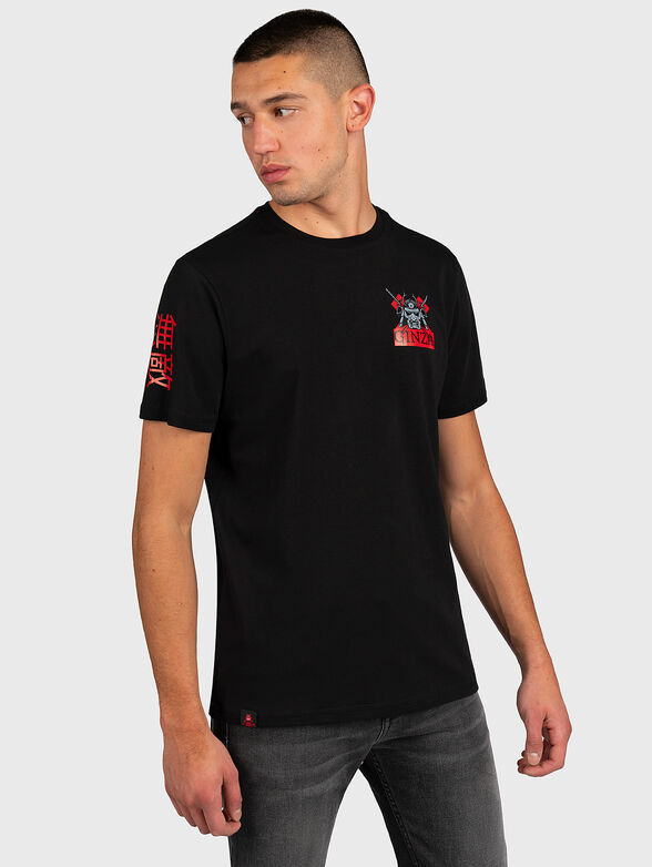 T-shirt with print WARRIOR - 1