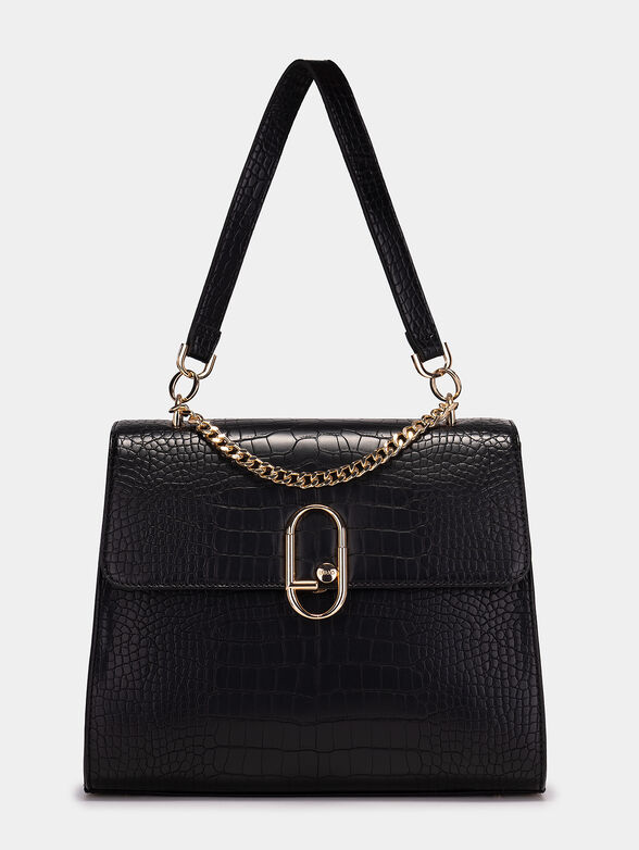Bag with crocodile-effect print - 1