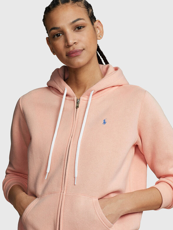 Sweatshirt with logo embroidery - 4