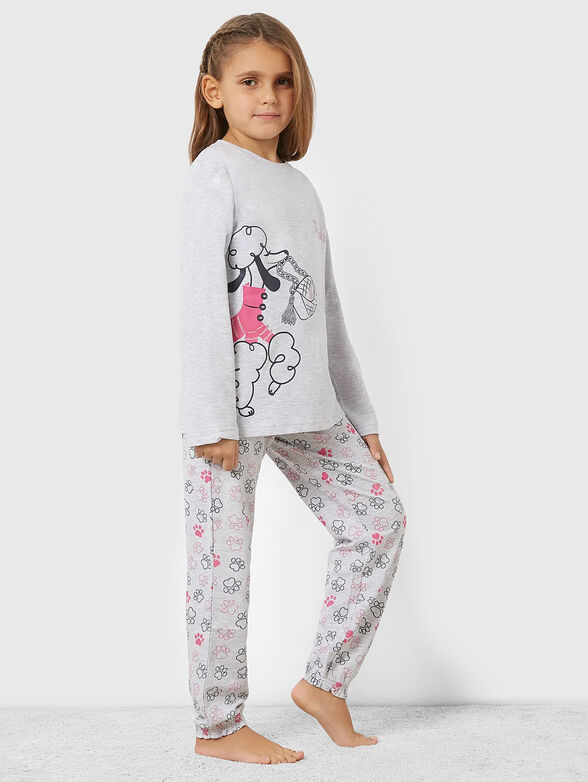 TRES CHIC two-piece pyjamas with animal motifs - 1