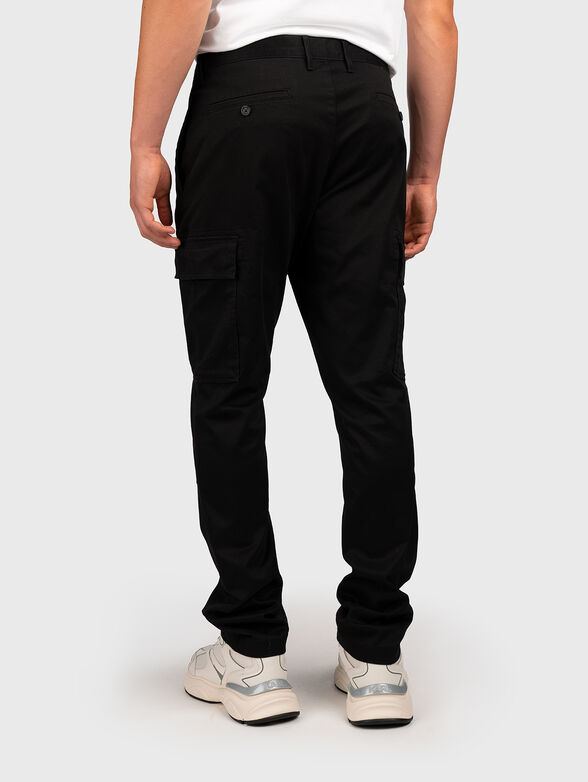 Cargo trousers in black colour - 1