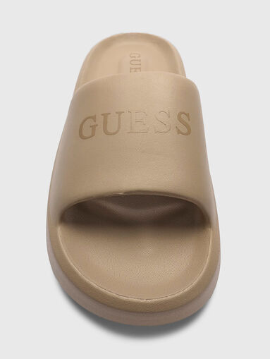 Beach slippers with logo detail - 4