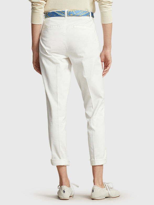 Cotton blend chinos - 2