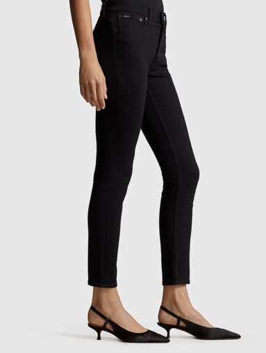 Black jeans with mid waist - 3