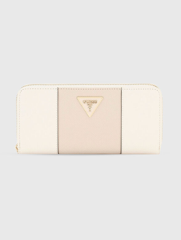 LAUREL wallet with triangular logo - 1