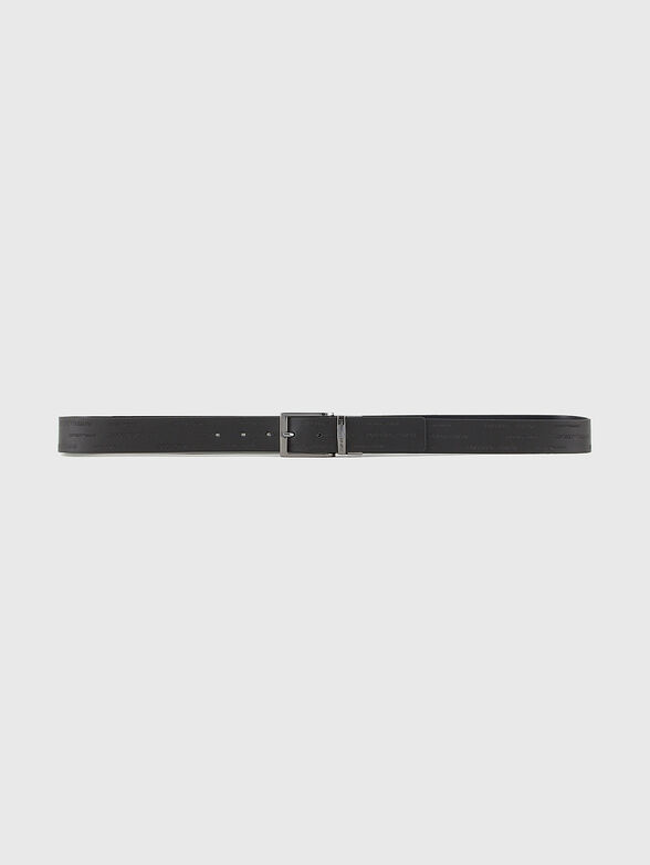 Reversible belt with logo  - 2