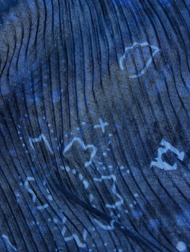 Scarf with paisley motifs - 4