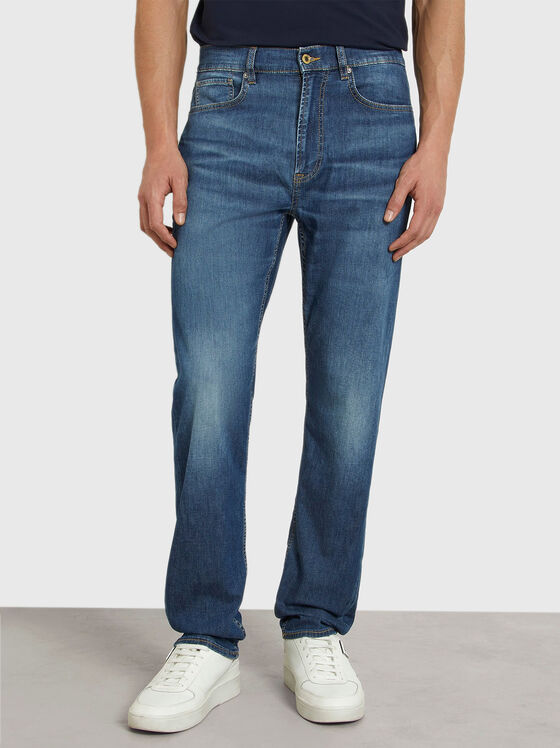 JAMES blue jeans with washed effect - 1