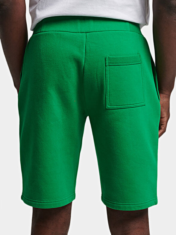 Shorts in green color - 2