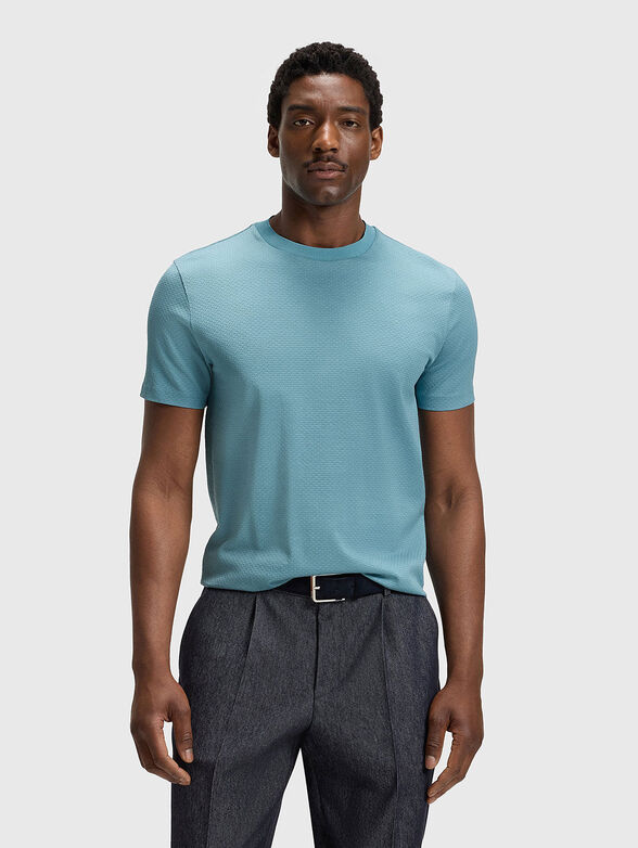 Cotton slim T-shirt - 1