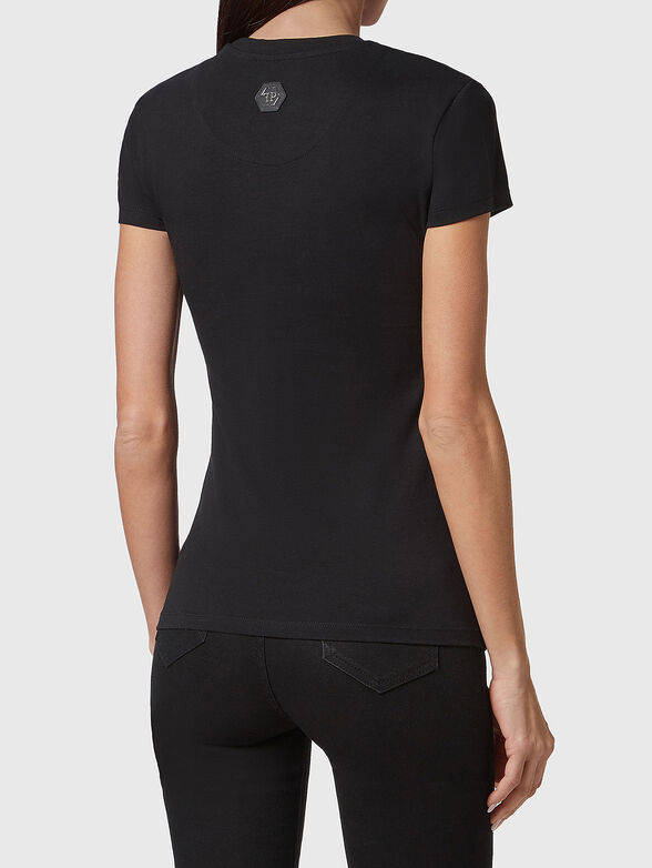 SEXY PURE T-shirt with print and rhinestones - 3