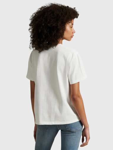 Cotton T-shirt with a crew neck - 3