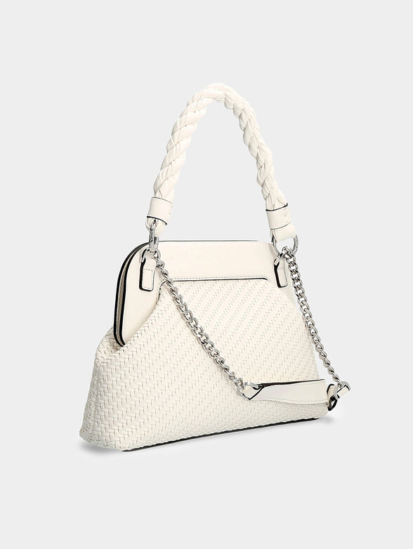 HASSIE handbag with triangular logo detail - 2