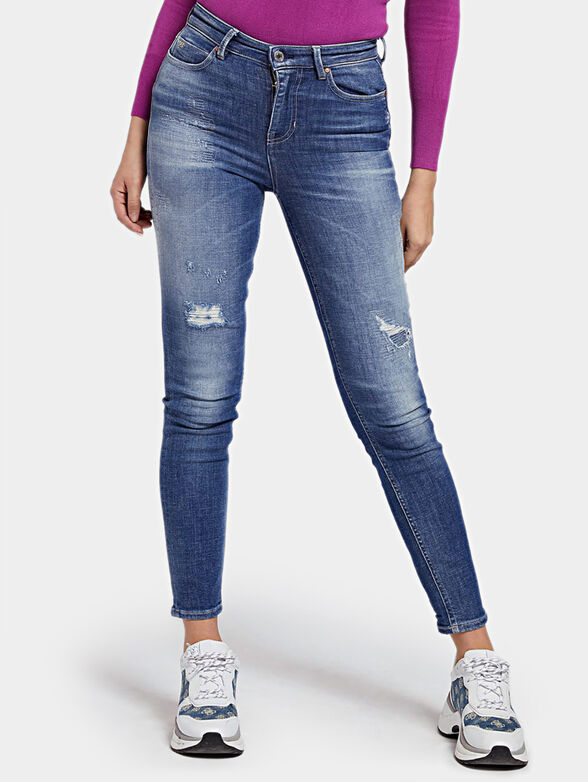 High waist skinny jeans - 1
