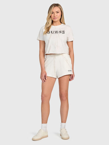 Shorts with tie-dye effect - 4