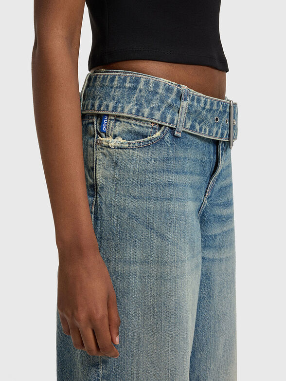 Jeans with worn effect - 3