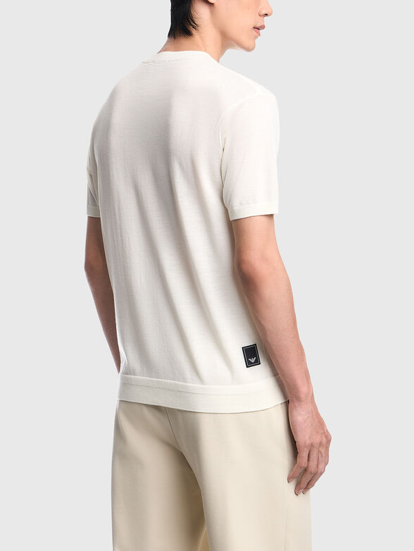 Wool short sleeve sweater - 2