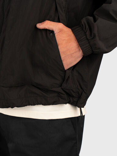 Transitional jacket with hood and logo - 5