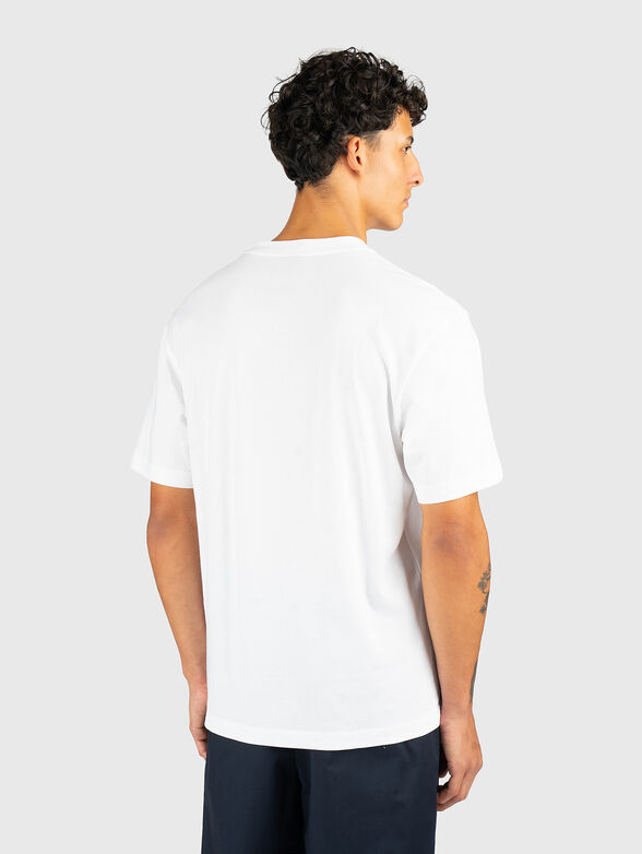 Cotton T-shirt with a graphic print - 3