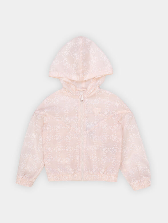 Jacket with hood and 4G logo print - 1