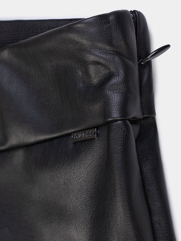 Faux leather leggings - 3