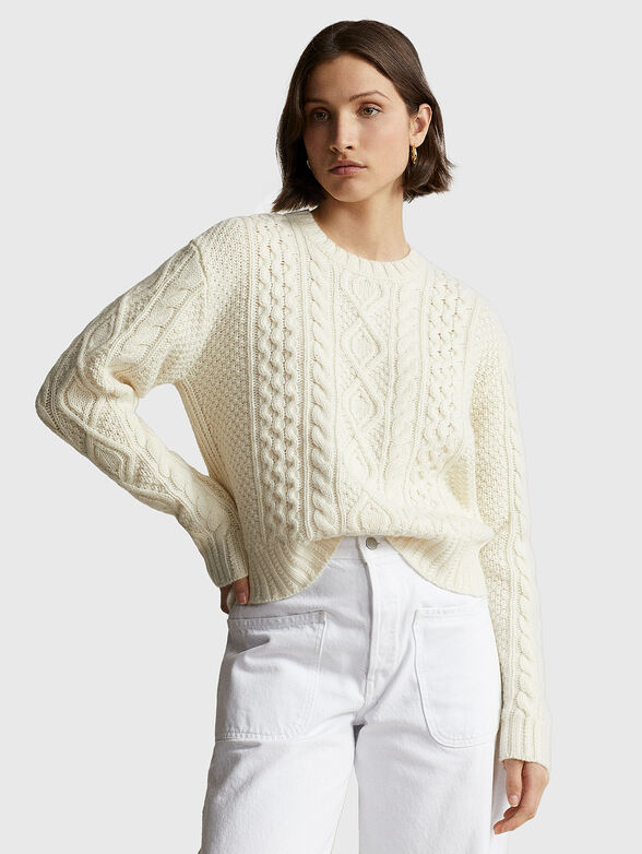 ARAN knitted sweater - 1