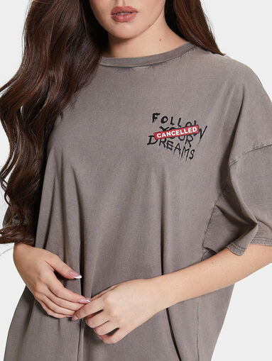 BALLON GIRL oversized T-shirt - 4