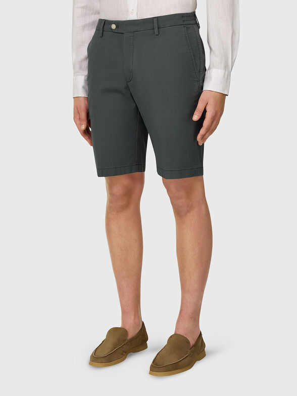 Green bermuda shorts  - 1