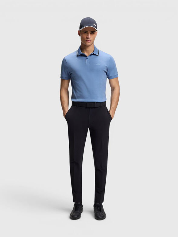 Blue polo shirt - 2