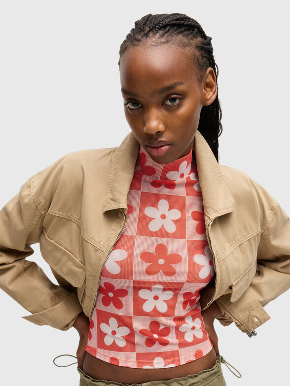 DASORI blouse with logo print - 4