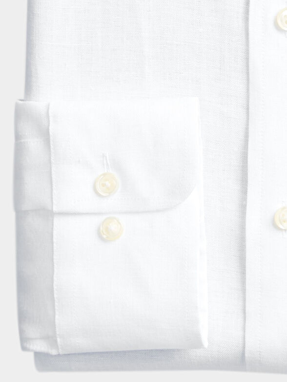 White linen shirt - 6