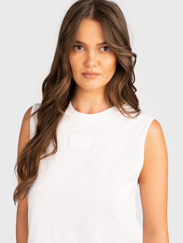 Cotton T-shirt with logo - 4