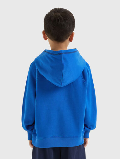 SUPERHEROES black sweatshirt with logo  - 3