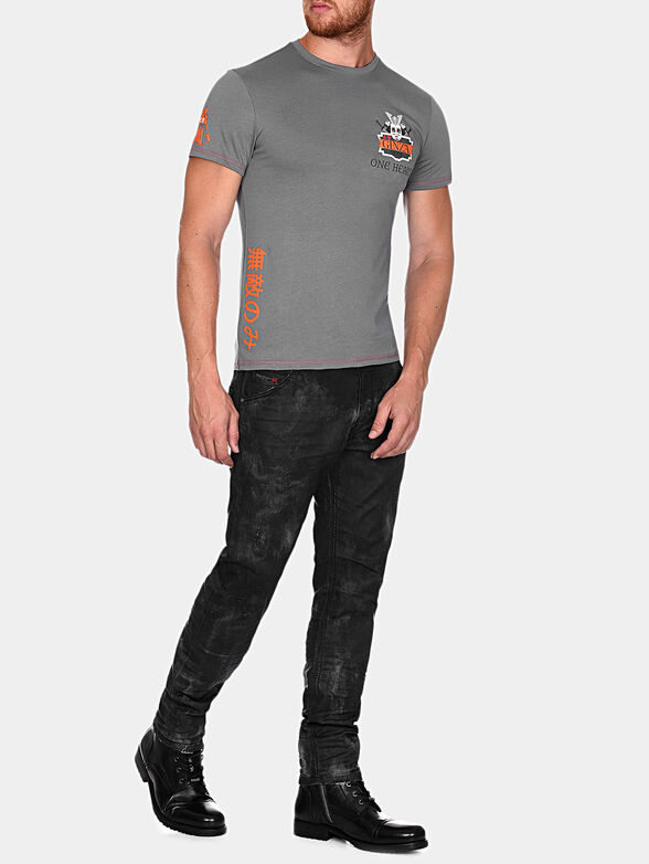 GMTS014 T-shirt with logo print - 3