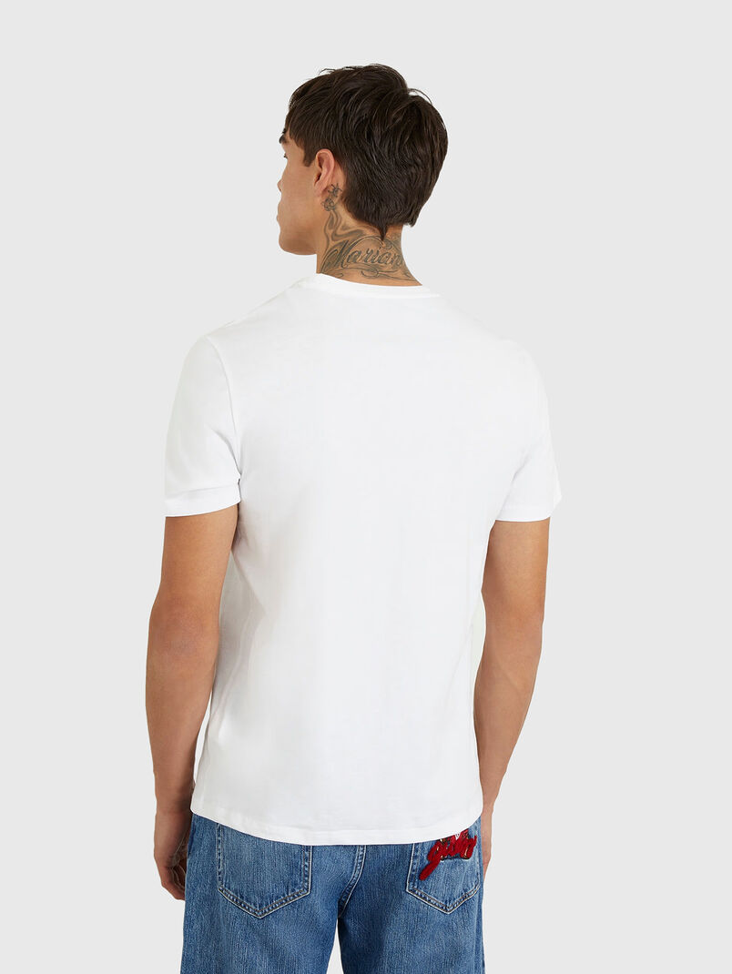 Cotton T-shirt with accent patch - 3