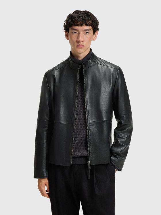 Слим кожено яке - 1