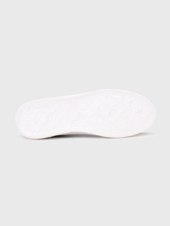 Leather sports shoes with suede details - 5