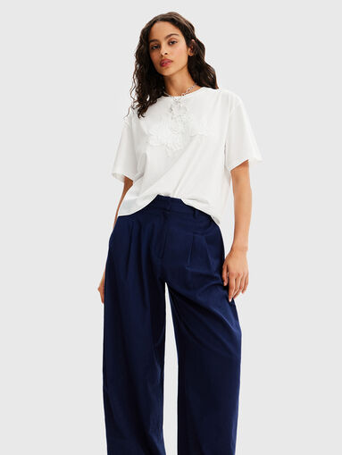 AGUEDA blue trousers - 4
